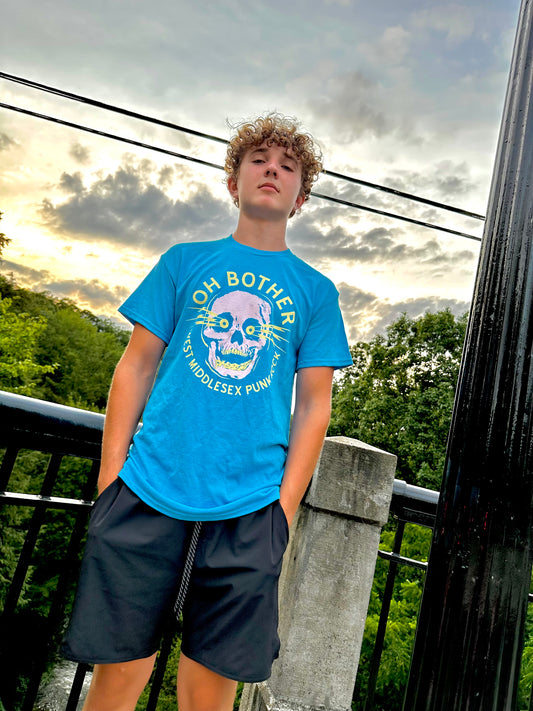 Electric Skeleton Tee - Blue